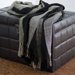 TH-0107 Throw in Black / Natural