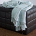 TH-0081 Throw in Blue / Brown