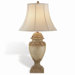 Acanthus Table Lamp in Stone Patina