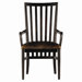 Modern Craftsman Farms Leather Arm Chair