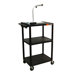 42" High,  Low Priced Open Shelf Table