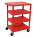 36" 4 Shelf Banquet Cart