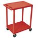 33.5" 2 Shelf Utility Cart