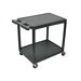 34.25'' 2 Shelf Utility Cart