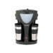 Twin Coffee Maker with 2 Travel Mugs