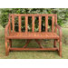 Park Divan Teak Garden Bench