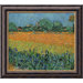 View of Arles with Irises by Vincent Van Gogh, Framed Canvas Art - 19.97" x 23.97"