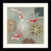 Floating Motion II by Aleah Koury Framed Fine Art Print - 27.62" x 27.62"
