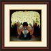 El Vendedor de Alcatraces Framed Print by Diego Rivera