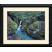 Mountain Forest Cascade Framed Print by William Neill