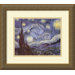 The Starry Night by Vincent Van Gogh, Framed Print Art - 15.12" x 17.24"