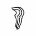 Pozzalo 2" x 2" Counter Rail Corner in Coastal Beige