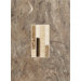 Torre Venato 9" x 12" Glazed Porcelain Decorative Wall Tile in Noce