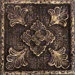Camelot 2" x 2" Merlin Dot in Bronze