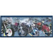 Motorcycle Wall Plaque with Wooden Pegs