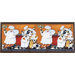 Chefs A Cookin Wall Art with Pegs - 10.25" x 25"