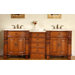84" Savannah Double Bathroom Vanity Set