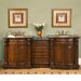 Empress 84" Double Sink Bathroom Vanity Cabinet