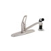 Bayview Single Handle Centerset Kitchen Faucet with Spray