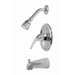 Bayview Single Handle Diverter Tub and Shower Faucet