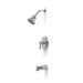 Charlestown Single Handle Volume Control Tub and Shower Faucet