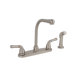 Sanibel Two Handle Centerset Kitchen Faucet with Matching Spray