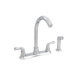 Sanibel Two Handle Centerset Kitchen Faucet with Matching Spray