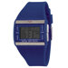 Women's Plastic Digital Multi-Function Watch in Blue