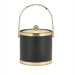 Sophisticates Ice Bucket with Track Handle in Black
