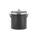 Soho 3 Qt Leatherette Ice Bucket in Black