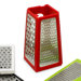 Fold Flat Grater in Red