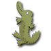 Zoo Friends Crocodile Drawer Knob