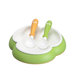 Spring Green Plate and Spoon Set