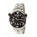 H2O Gent Men's Watch with Silver Band and Black Dial