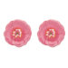 Floral Fusion 7" Round Platter (Set of 2)