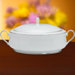 Hannah Platinum 80 oz. Covered Vegetable Bowl