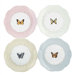 Butterfly Meadow Dessert Plates, Set of 4