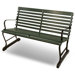 Ivy Terrace Steel Garden Bench