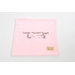 Marshmallow Plush Lovie in Bubble Gum Pink with Chocolate Hug