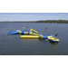 Aqua Jump 200-Eclipse Trampoline with Launch and Log