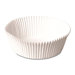 Paper Fluted Baking Cup in White