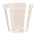 Clear Cold Plastic Cup Squat