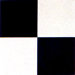 Vinyl Machine Black / White Check Board Floor Tile (Set of 30)