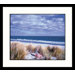 Beach and Flag Framed Photograph