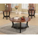 Amalga 3 Piece Coffee Table Set