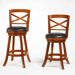 Jackman 24" Swivel Barstool in Light Cherry