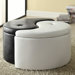 Ying Yang Storage Ottoman