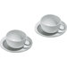 Fruit Basket Mocha Cup and Saucer (Set of 2)