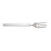 Dry Dessert Fork in Mirror with Satin Handle by Achille Castiglioni