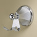 Monterey Twin Robe Hook in Brushed Chrome